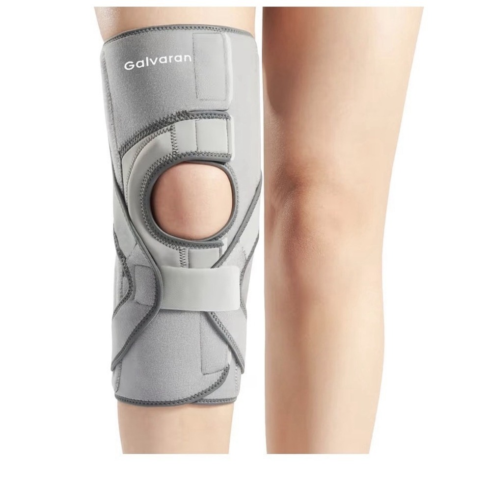 Galvaran Knee Brace Gray XL Right ACL MCL Meniscus Tear Stabilize Support NEW!